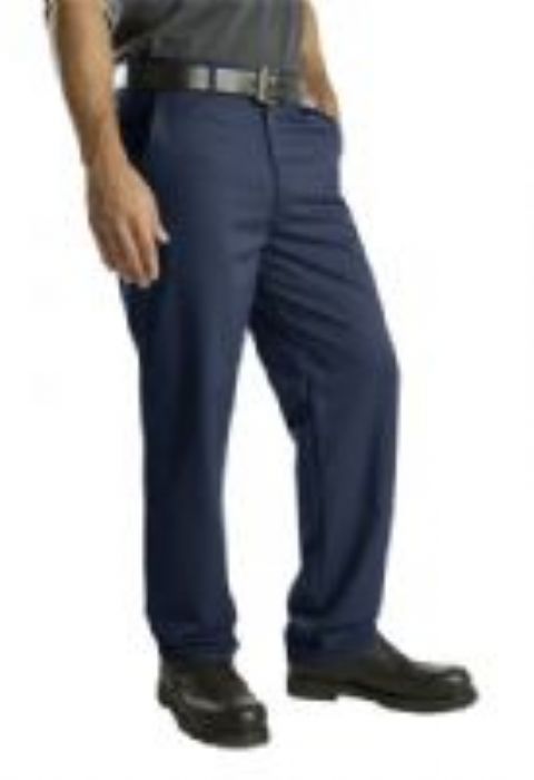 PANTALON DE ALGODON CON PINZAS AL FRENTE
